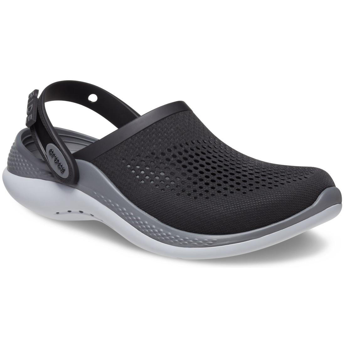 Saboti Crocs LiteRide 360 Clog Negru - Black/Slate Grey - 1 | YEO