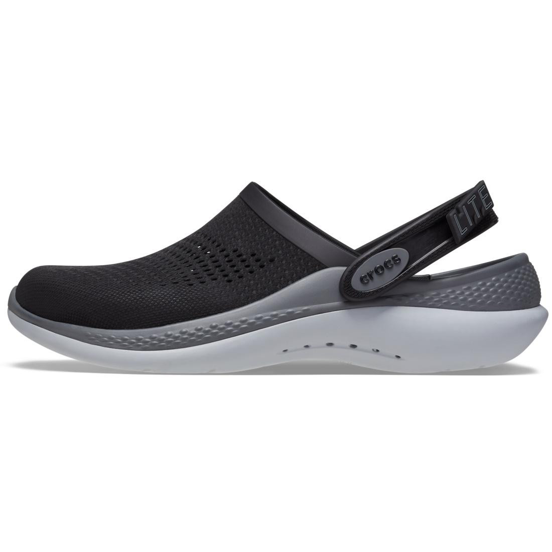 Saboti Crocs LiteRide 360 Clog Negru - Black/Slate Grey - 2 | YEO
