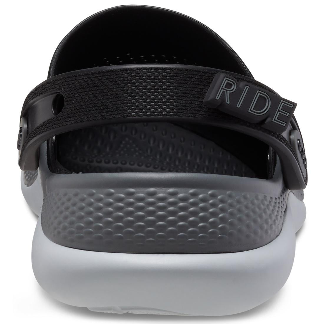 Saboti Crocs LiteRide 360 Clog Negru - Black/Slate Grey - 4 | YEO