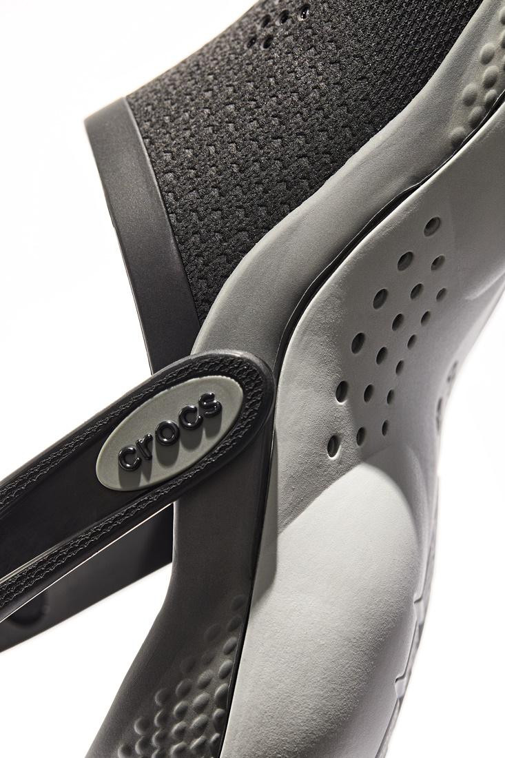 Saboti Crocs LiteRide 360 Clog Negru - Black/Slate Grey - 7 | YEO