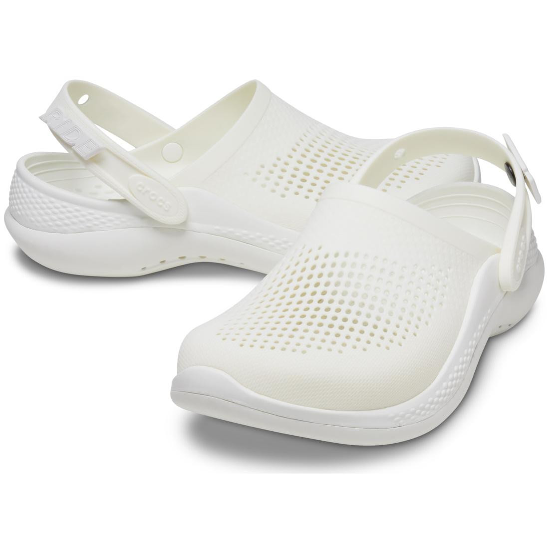 Saboti Crocs LiteRide 360 Clog Alb - Almost White/Almost White - 3 | YEO