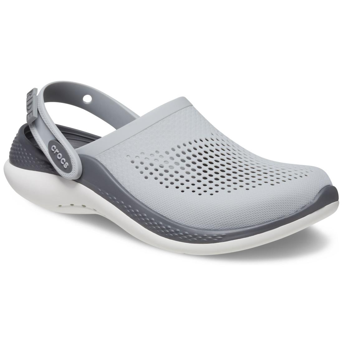 Saboti Crocs LiteRide 360 Clog Gri - Light Grey/Slate Grey - 1 | YEO