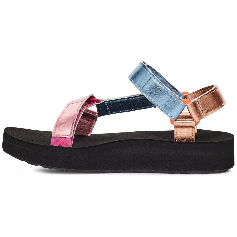 Sandale Teva Midform Universal Shimmer Roz - Pink Multi - 2 | YEO