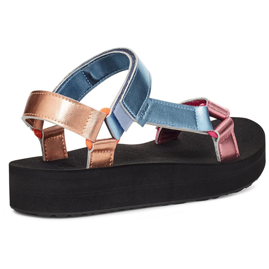 Sandale Teva Midform Universal Shimmer Roz - Pink Multi - 3 | YEO