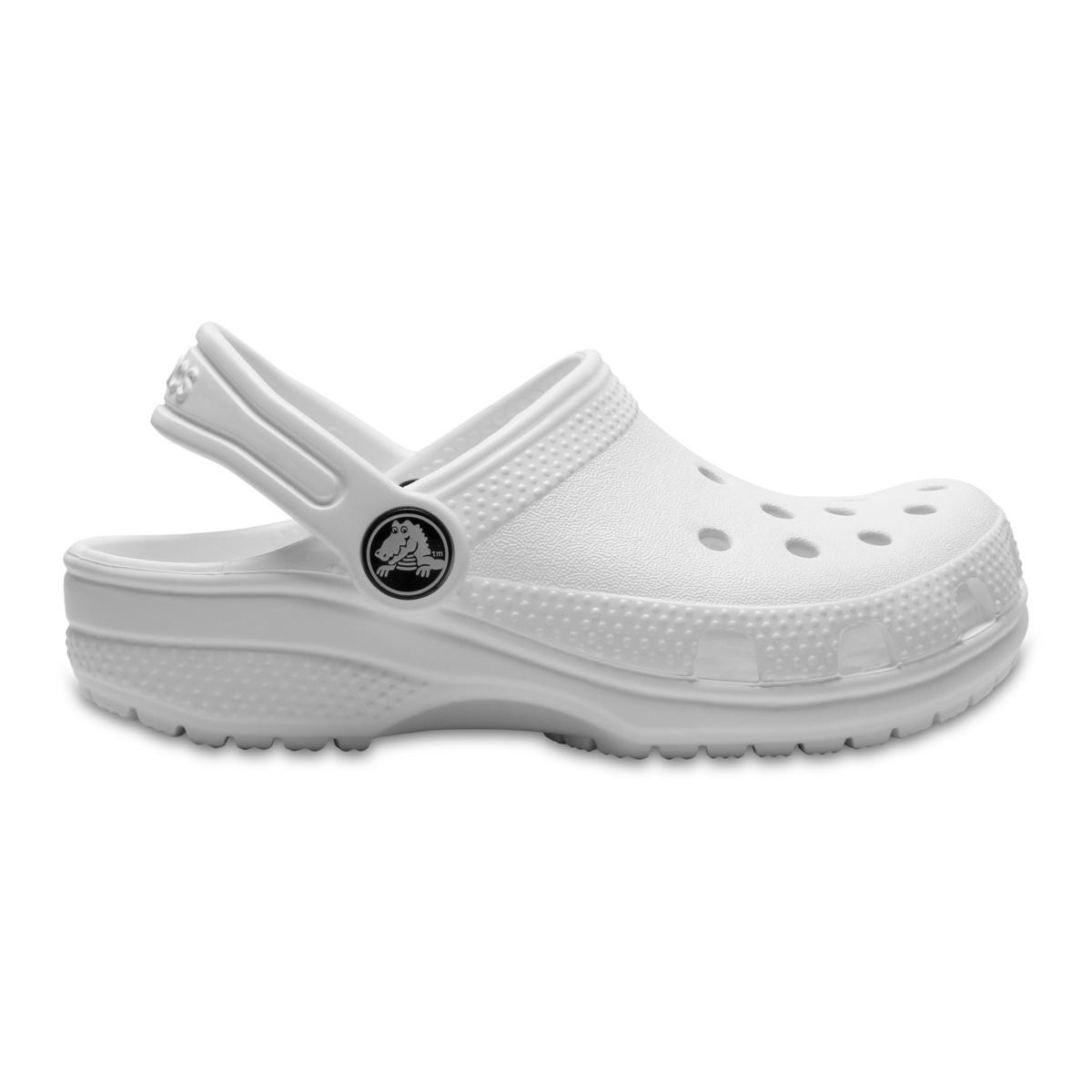 Saboți Crocs Classic Kid\'s New clog Alb - White