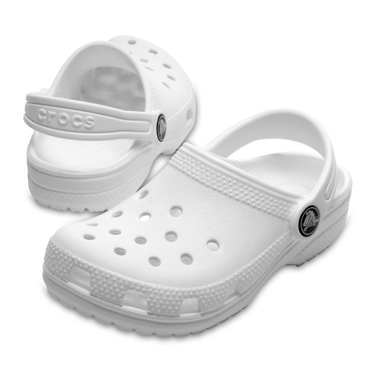 Saboți Crocs Classic Kid\'s New clog Alb - White - 5 | YEO