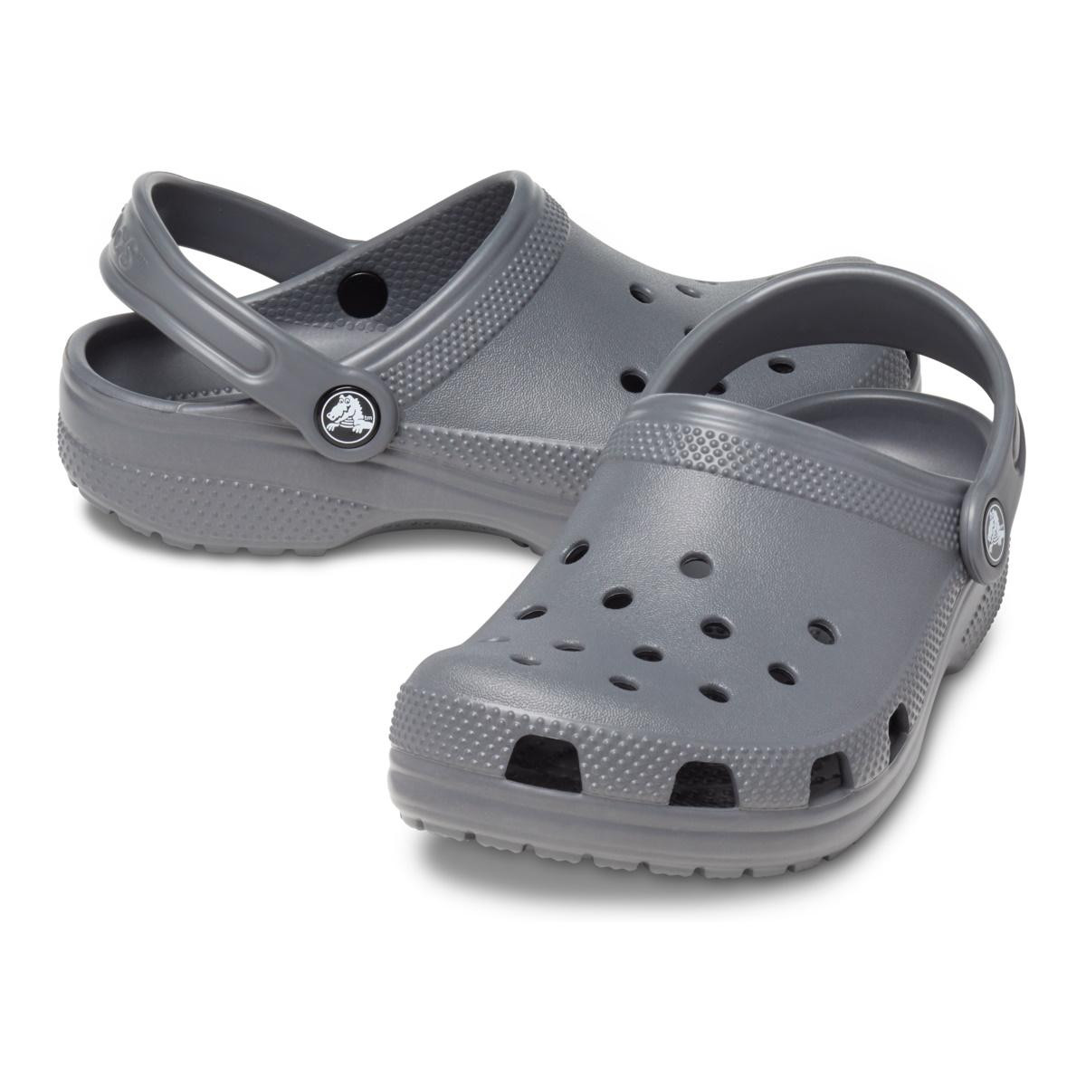Saboți Crocs Classic Kid\'s New clog Gri - Slate Grey - 5 | YEO