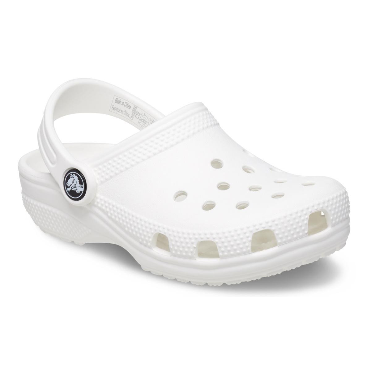 Saboți Crocs Classic Toddlers New clog Alb - White - 1 | YEO