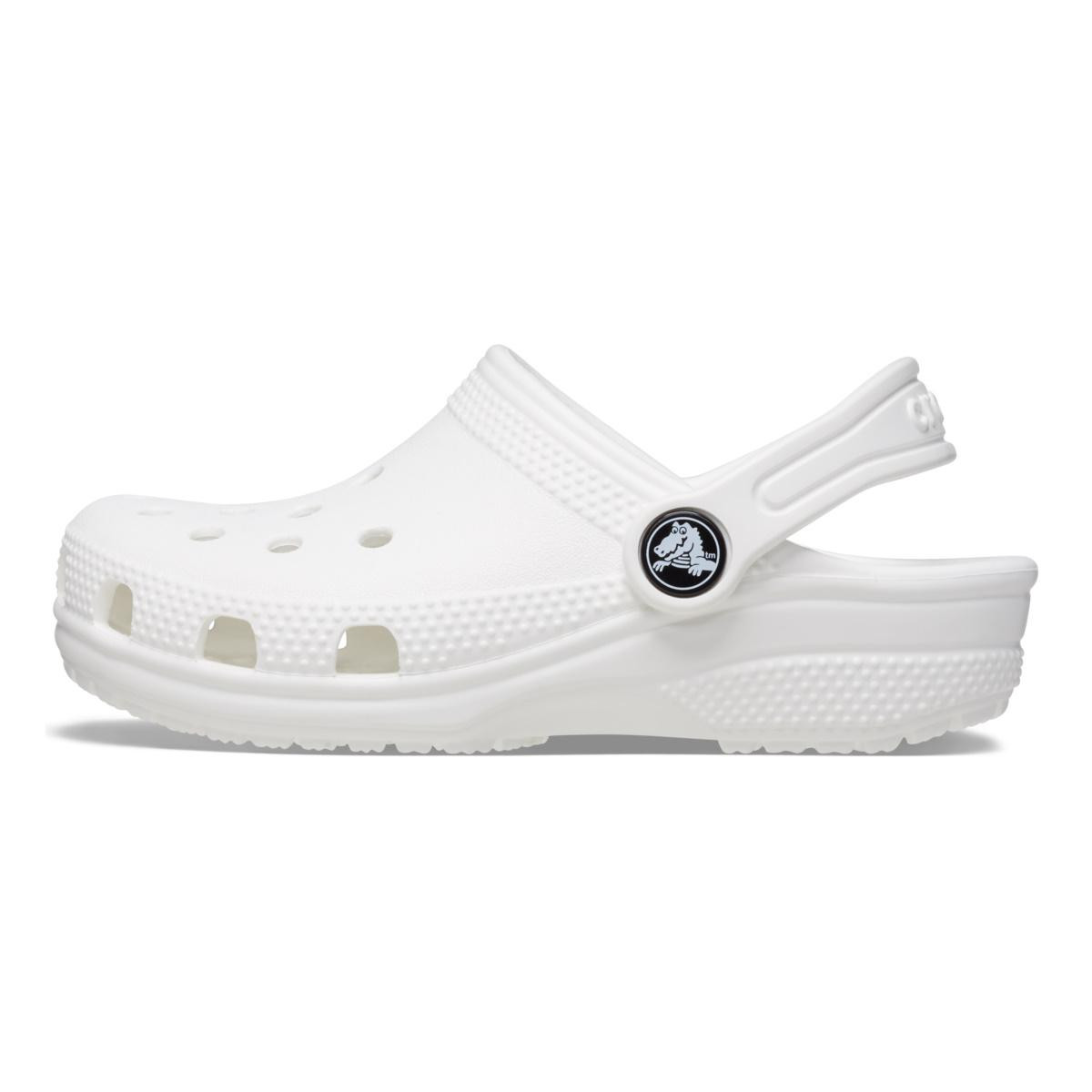 Saboți Crocs Classic Toddlers New clog Alb - White - 2 | YEO