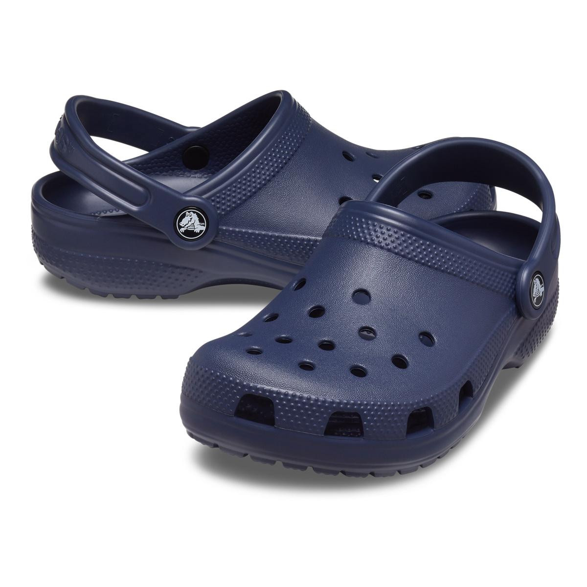 Saboți Crocs Classic Toddlers New clog Albastru - Navy