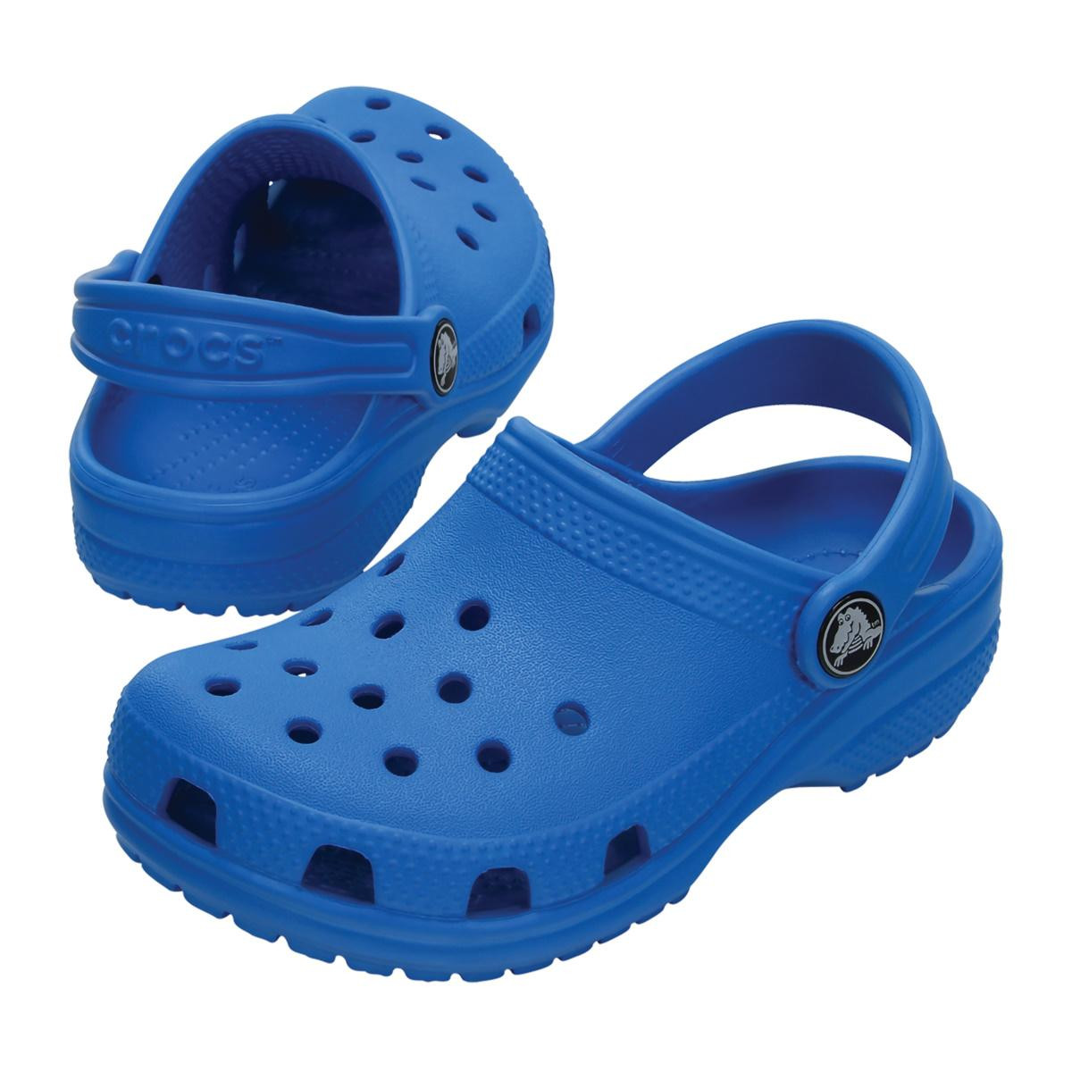 Saboți Crocs Classic Toddlers New clog Albastru - Ocean - 5 | YEO