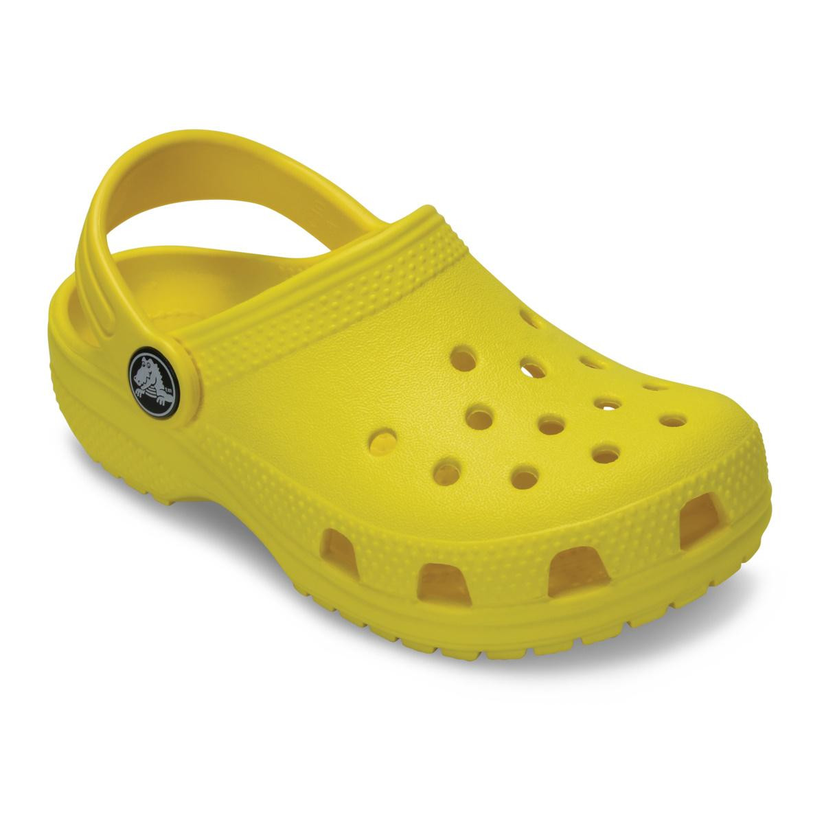 Saboți Crocs Classic Toddlers New clog Galben - Lemon - 1 | YEO