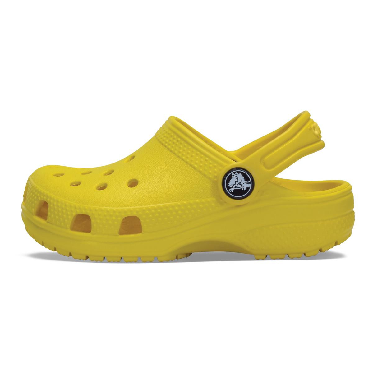 Saboți Crocs Classic Toddlers New clog Galben - Lemon - 2 | YEO