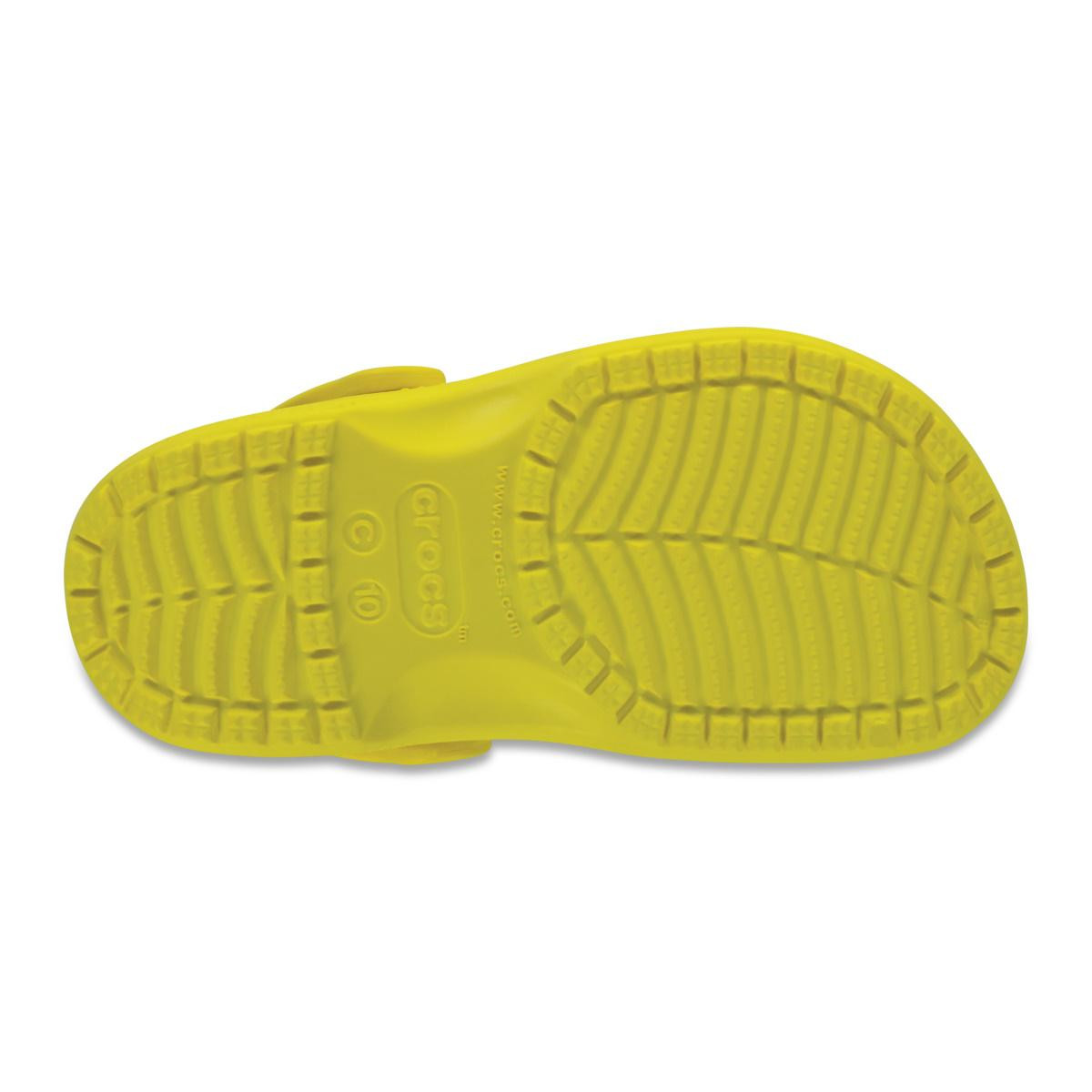 Saboți Crocs Classic Toddlers New clog Galben - Lemon - 3 | YEO