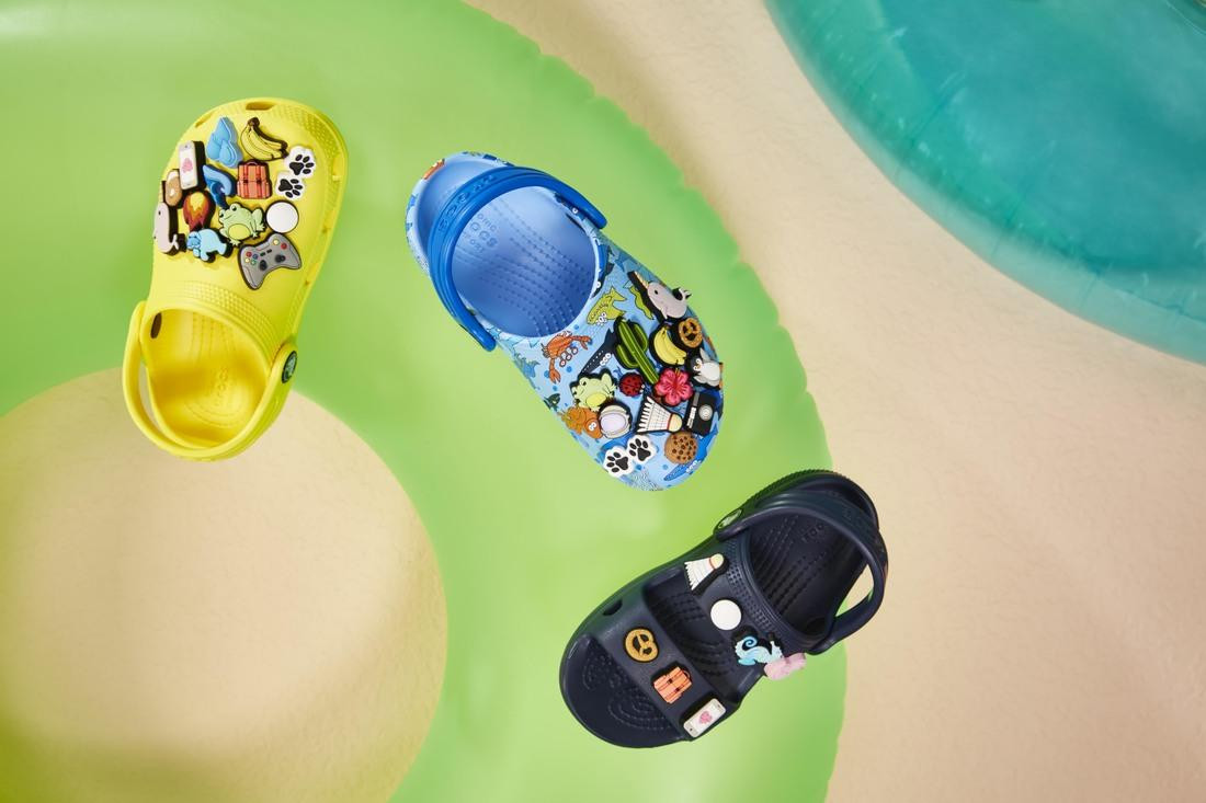 Saboți Crocs Classic Toddlers New clog Galben - Lemon - 5 | YEO