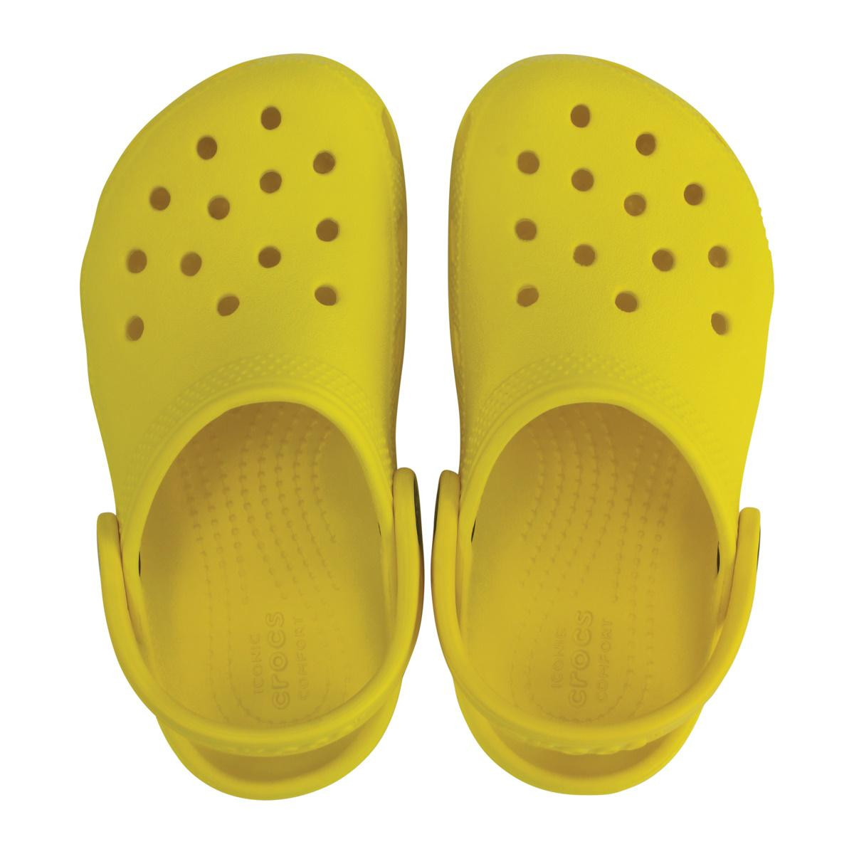 Saboți Crocs Classic Toddlers New clog Galben - Lemon - 6 | YEO