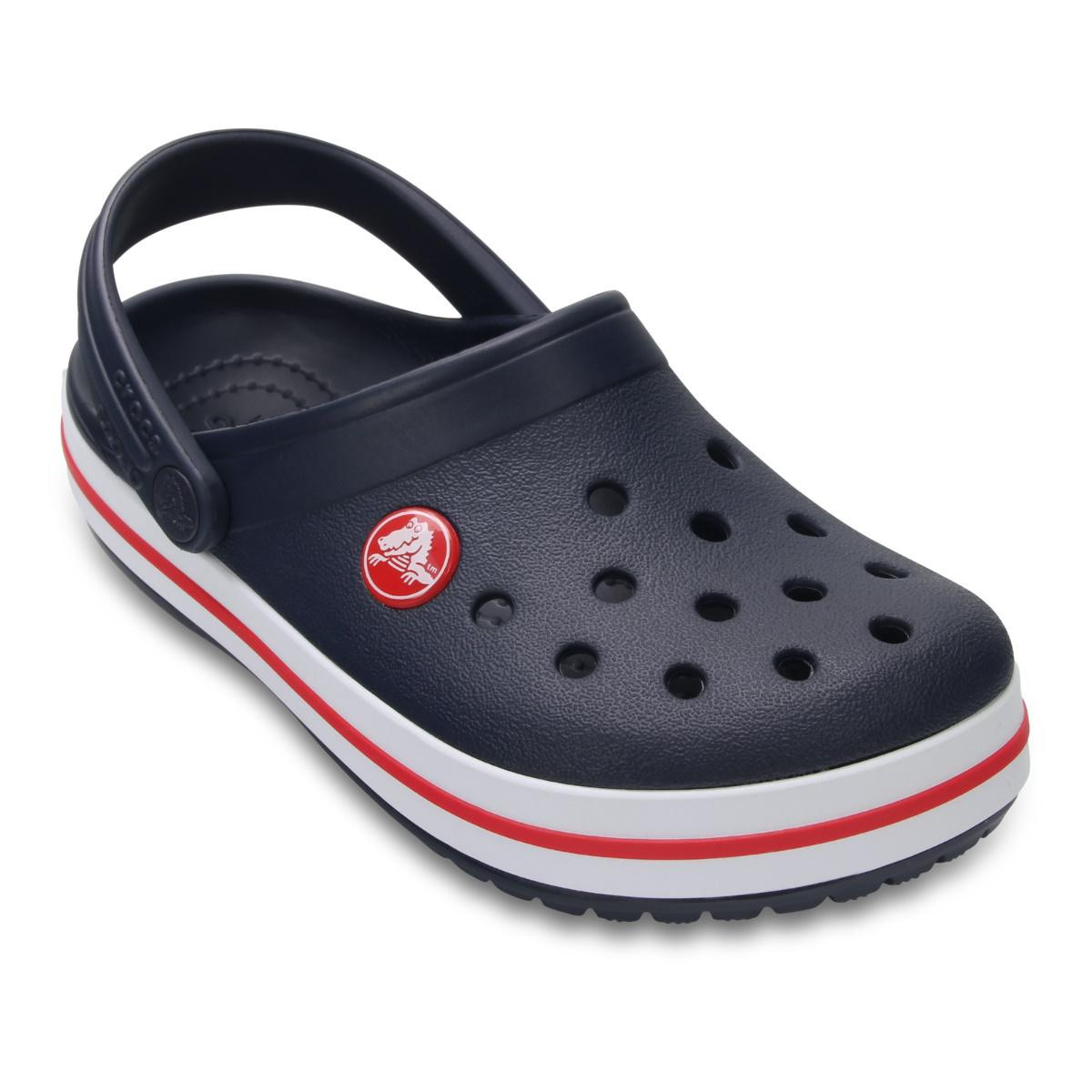 Saboți Crocs Crocband Kid\'s New Clog Bleumarin - Navy/Red - 1 | YEO