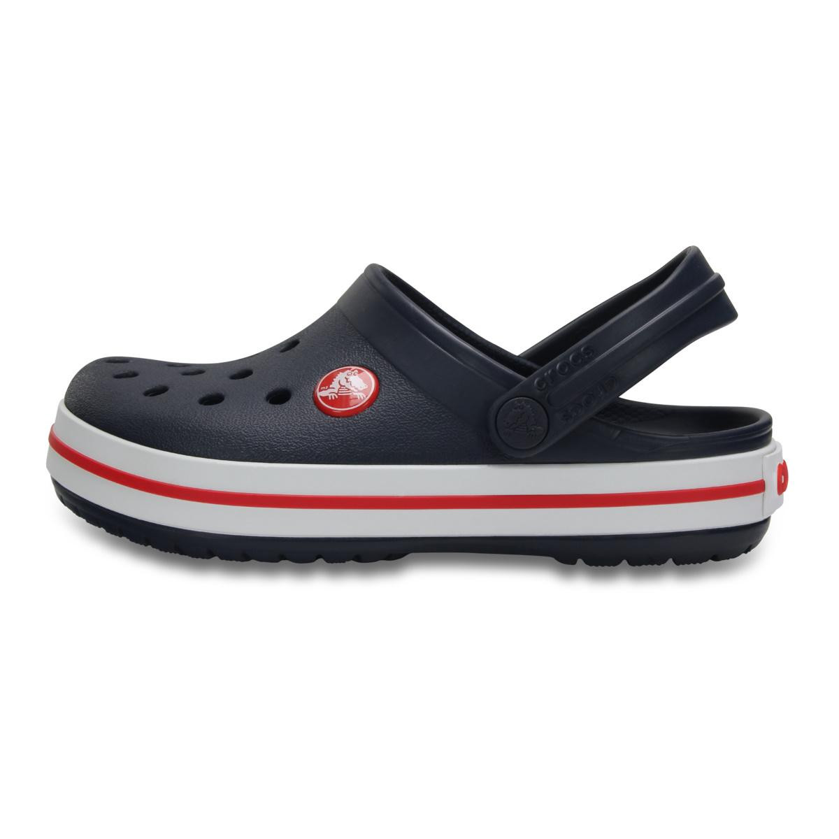 Saboți Crocs Crocband Kid\'s New Clog Bleumarin - Navy/Red - 2 | YEO
