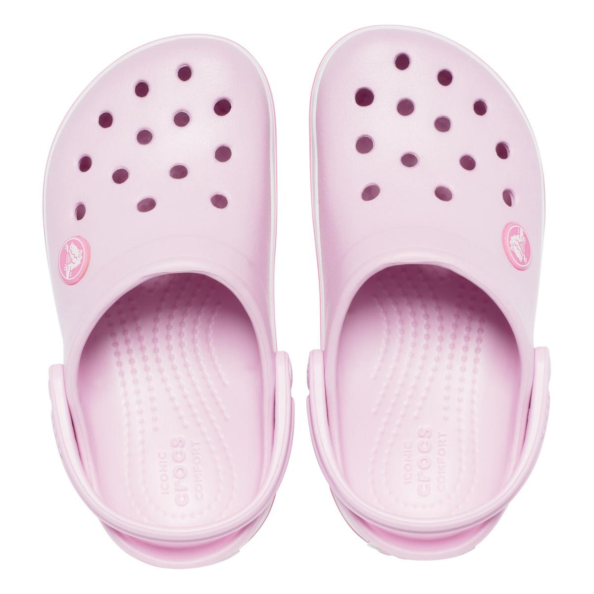 Saboți Crocs Crocband Kid\'s New Clog Roz - Ballerina Pink - 4 | YEO