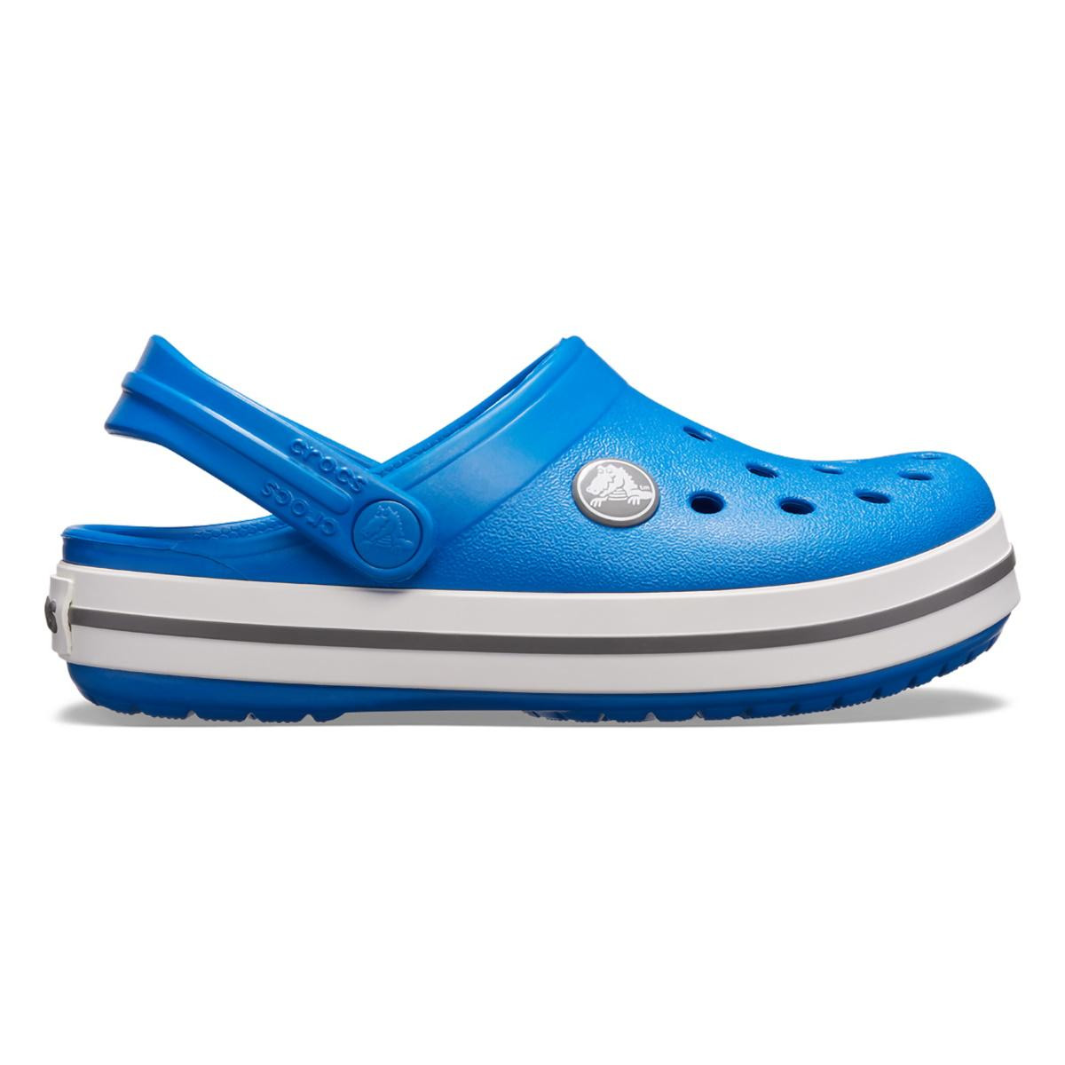 Saboți Crocs Crocband Kid\'s New Clog Albastru - Bright Cobalt/Charcoal