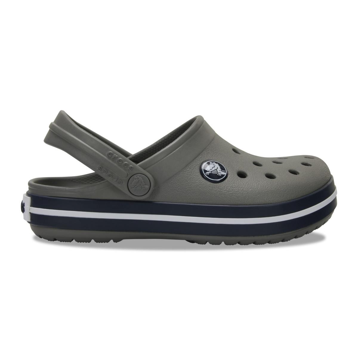 Saboți crocs crocband kid's new clog gri - smoke/navy