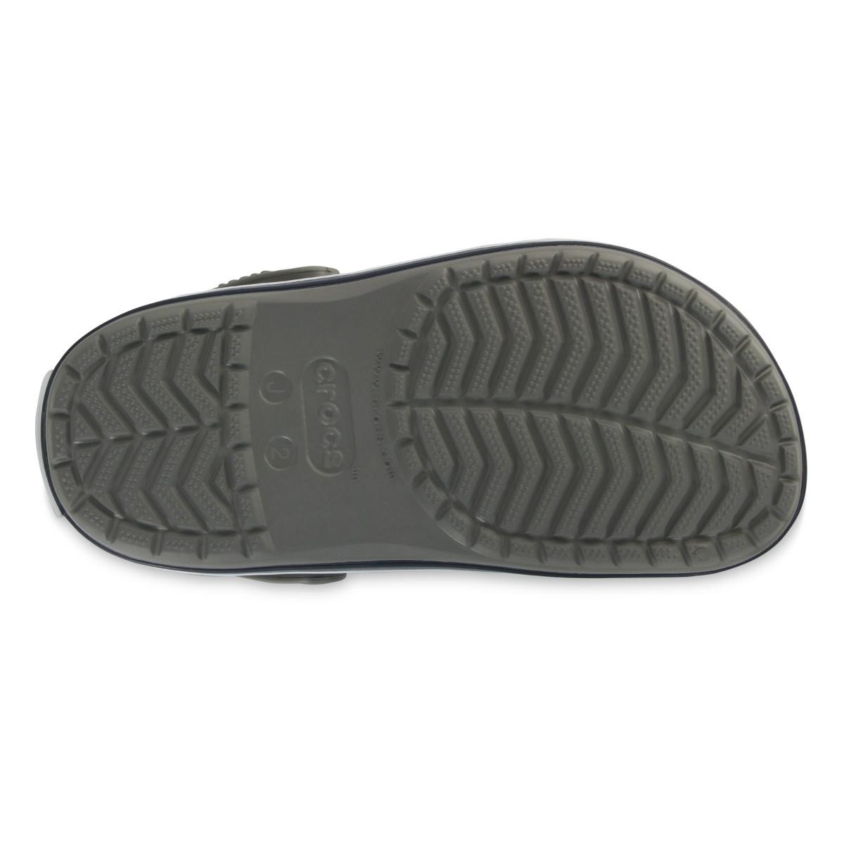 Saboți Crocs Crocband Kid\'s New Clog Gri - Smoke/Navy - 3 | YEO