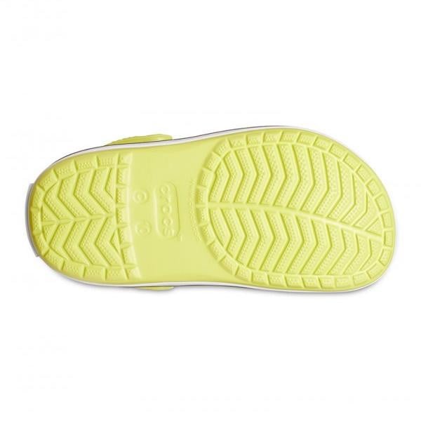 Saboți Crocs Crocband Toddlers New Clog Galben - Citrus/Grey - 3 | YEO