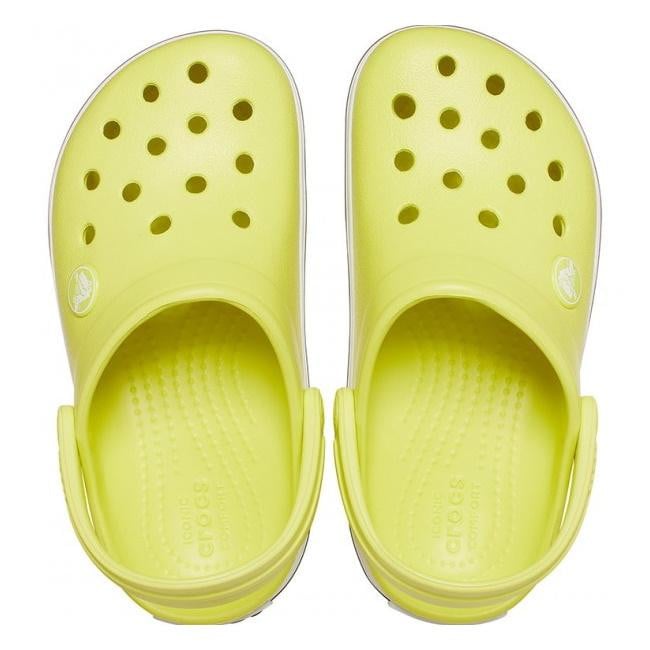 Saboți Crocs Crocband Toddlers New Clog Galben - Citrus/Grey - 4 | YEO