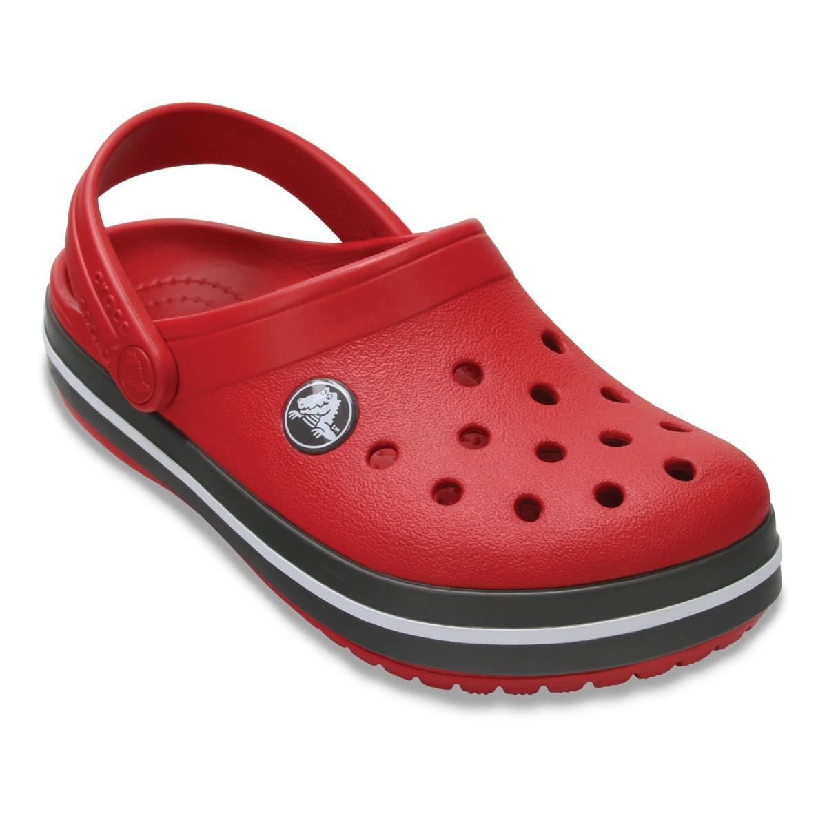 Saboți Crocs Crocband Toddlers New Clog Roșu - Pepper/Graphite - 1 | YEO