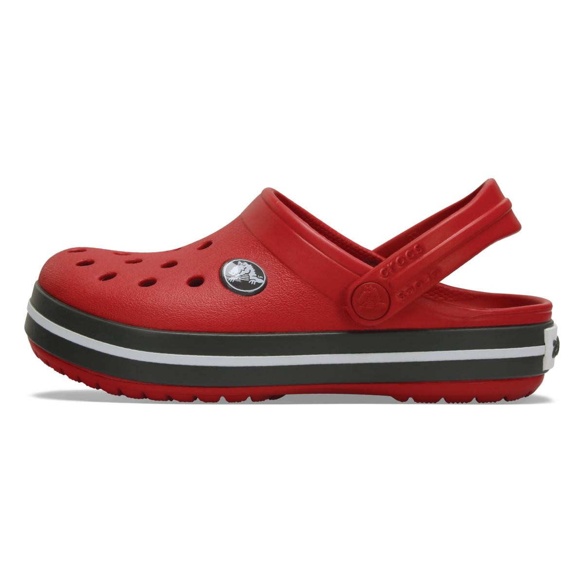 Saboți Crocs Crocband Toddlers New Clog Roșu - Pepper/Graphite - 2 | YEO