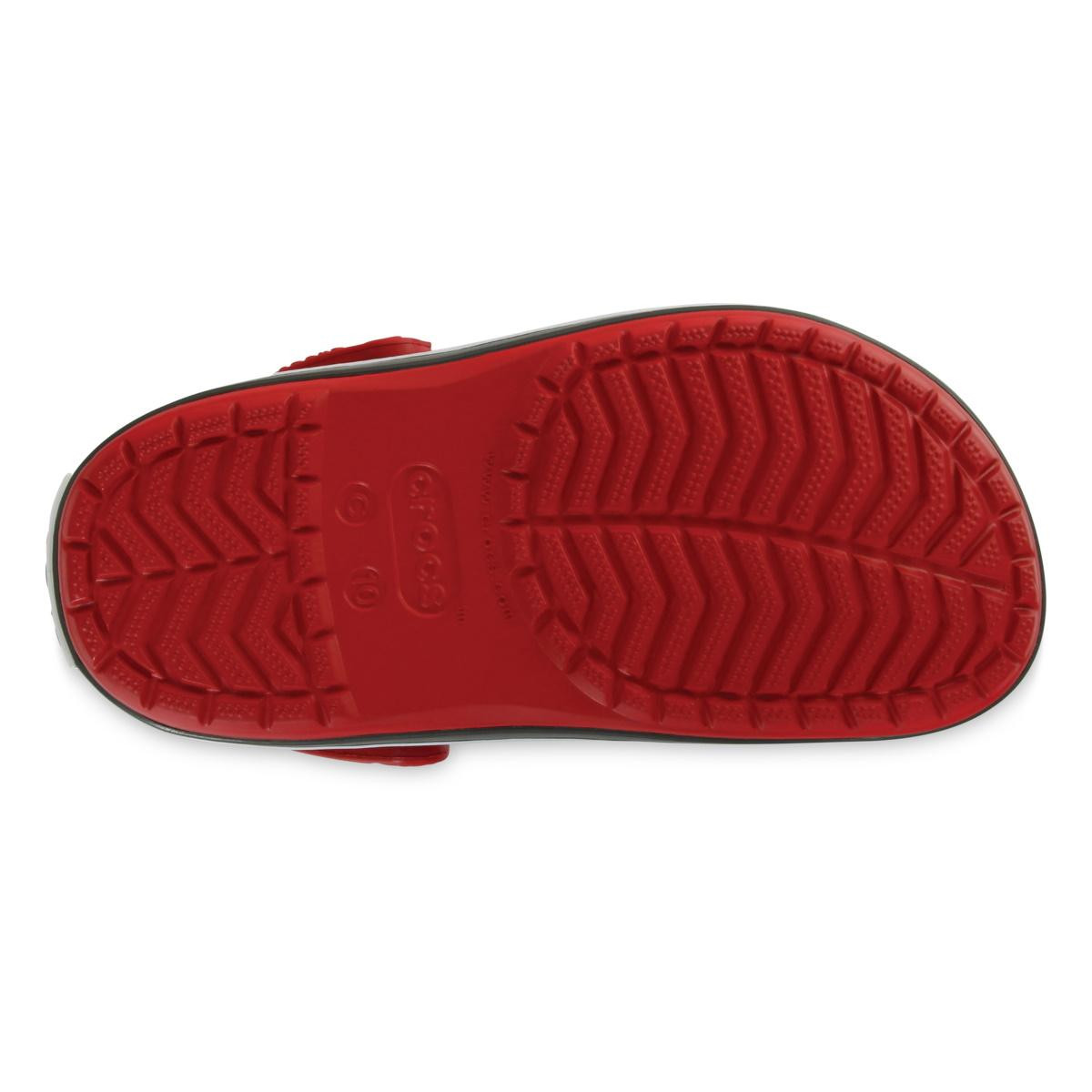 Saboți Crocs Crocband Toddlers New Clog Roșu - Pepper/Graphite - 3 | YEO