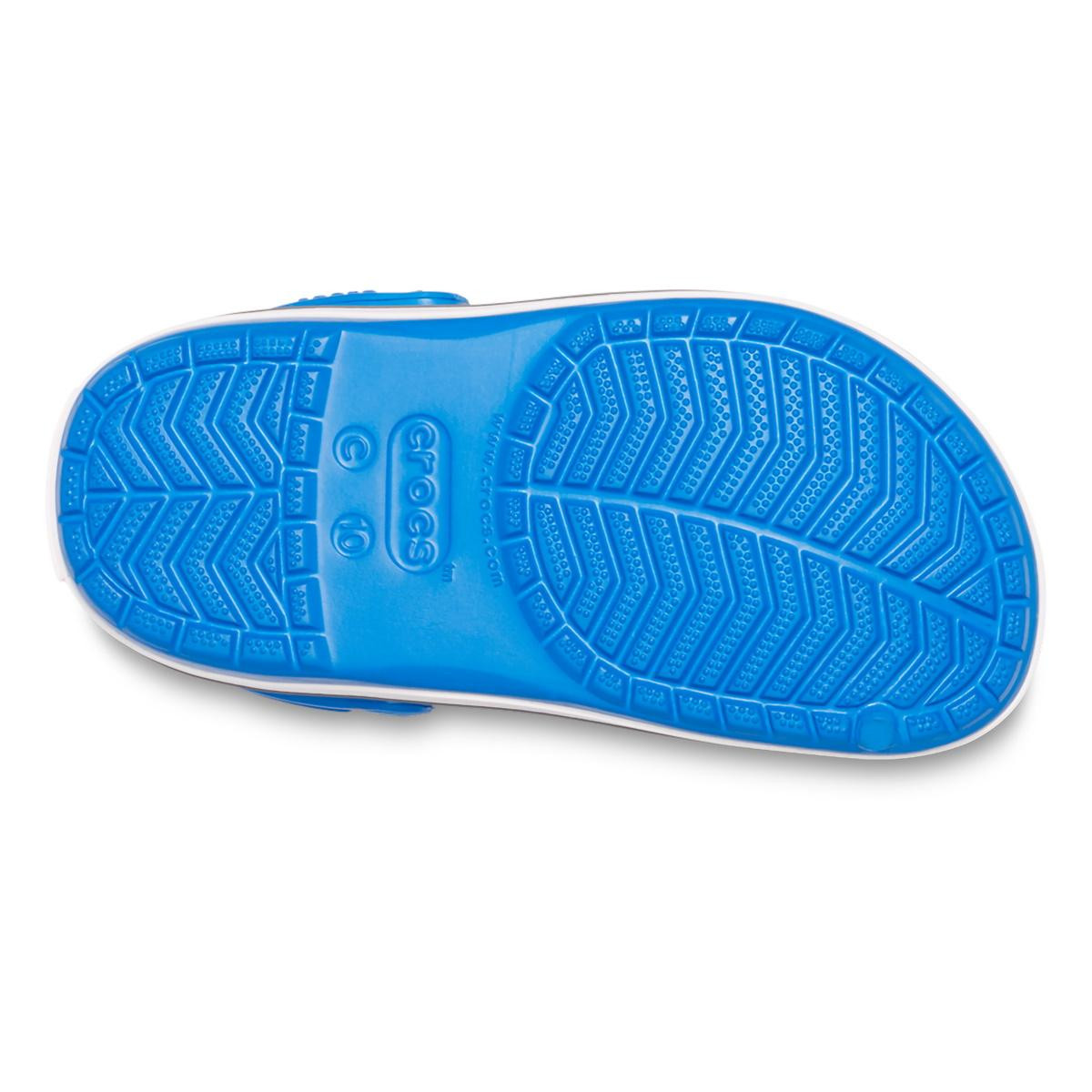 Saboți Crocs Crocband Toddlers New Clog Albastru - Bright Cobalt/Charcoal - 3 | YEO