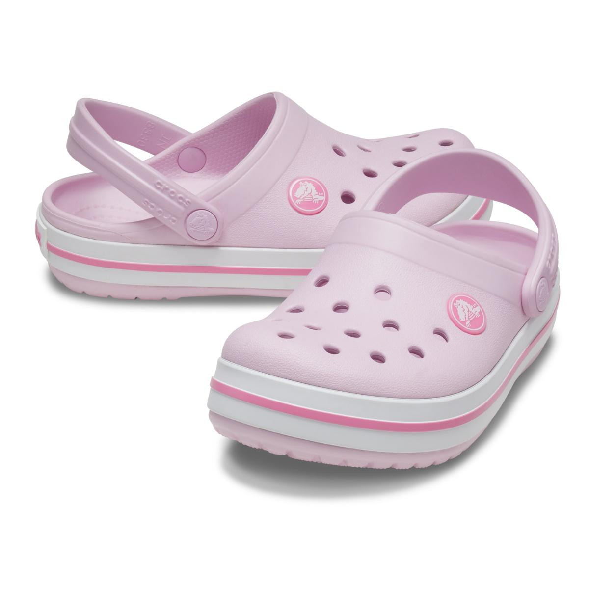 Saboți Crocs Crocband Toddlers New Clog Roz - Ballerina Pink - 5 | YEO