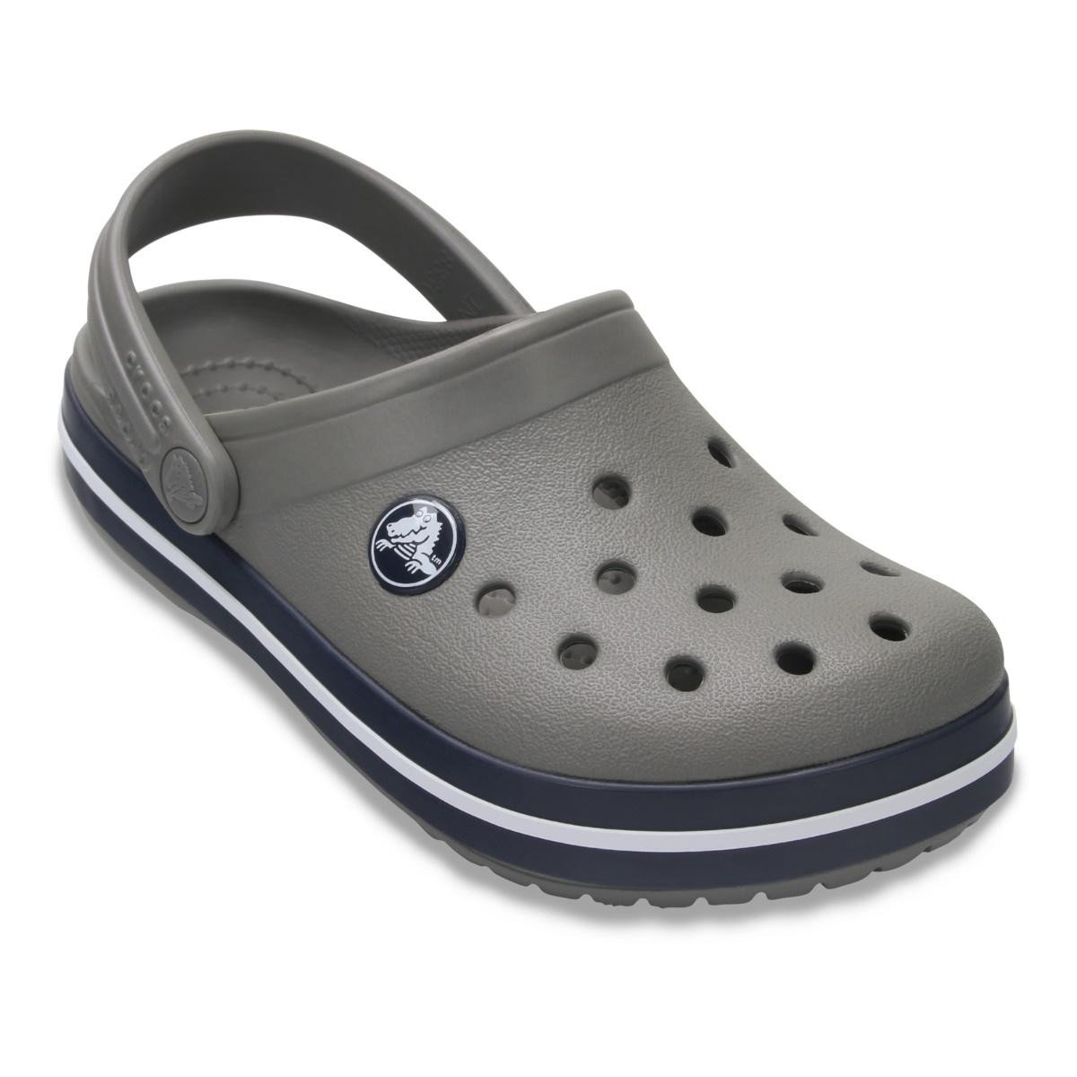 Saboți Crocs Crocband Toddlers New Clog Gri - Smoke/Navy - 1 | YEO