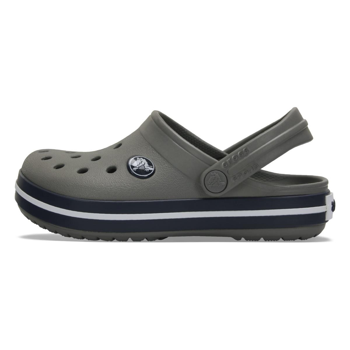 Saboți Crocs Crocband Toddlers New Clog Gri - Smoke/Navy - 2 | YEO