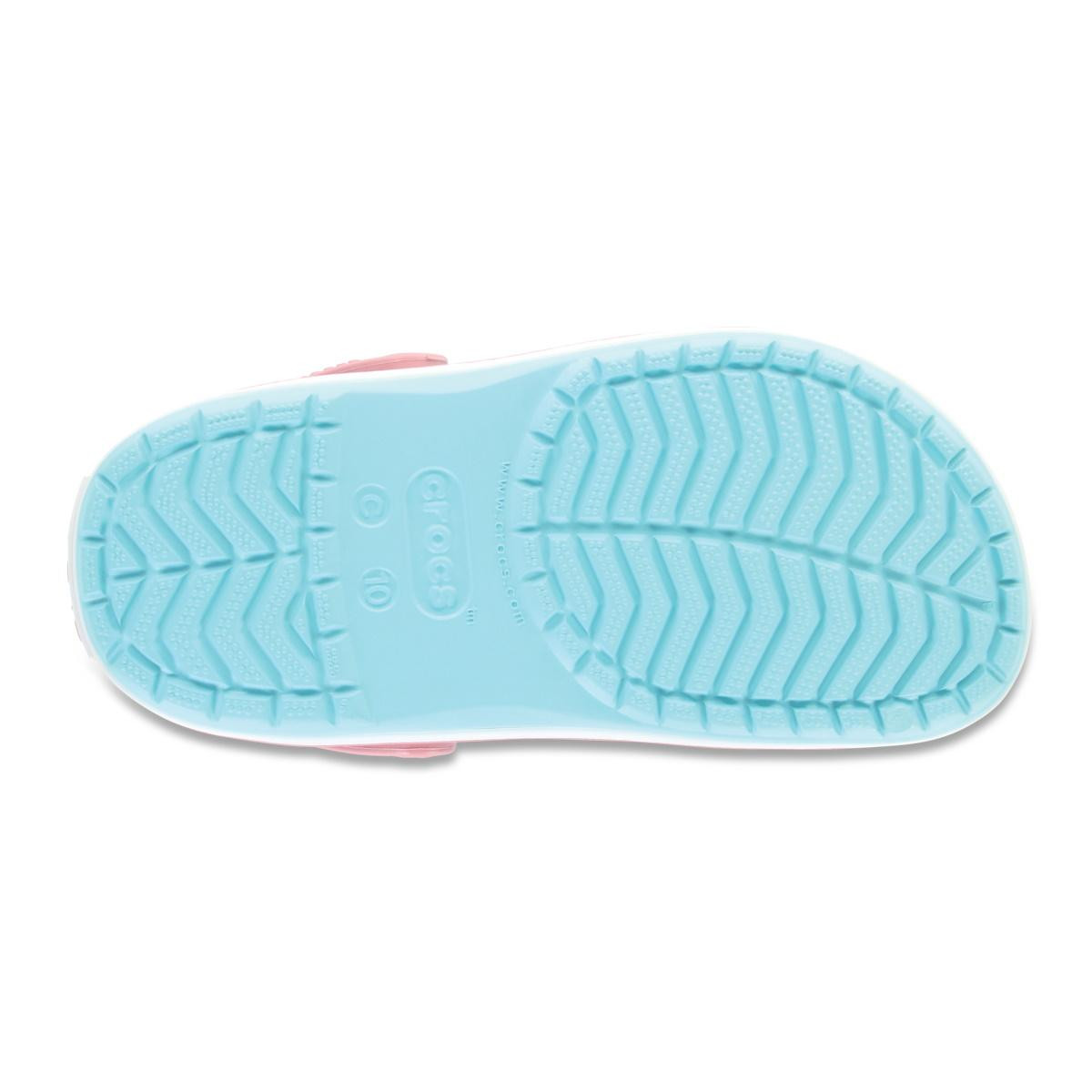 Saboți Crocs Crocband Toddlers New Clog Albastru - Ice Blue/White - 3 | YEO