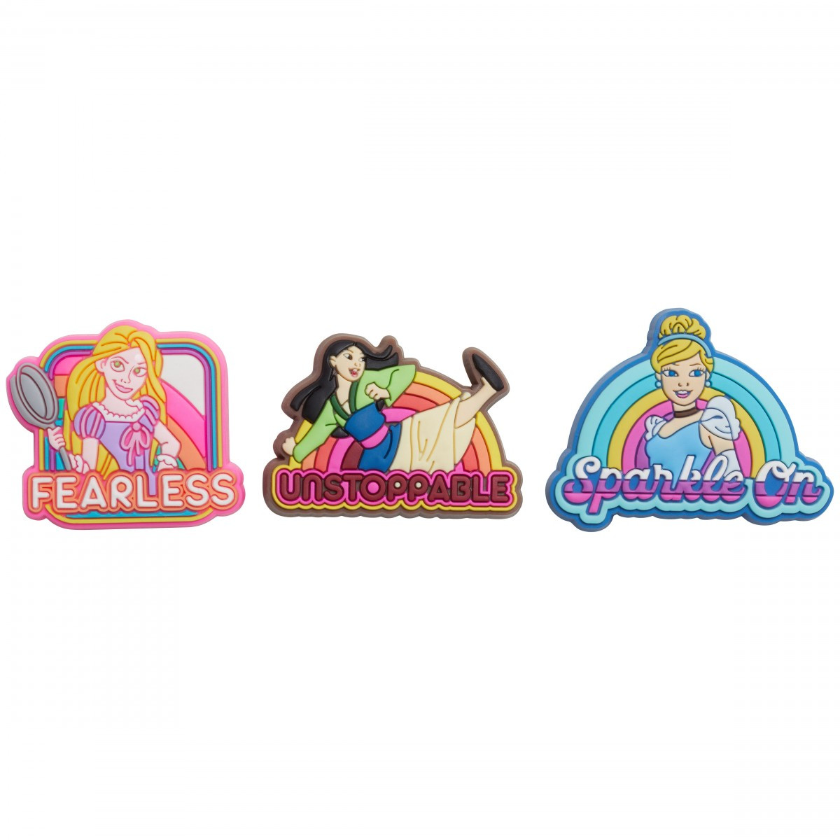 Jibbitz crocs disney heroines 3 pack
