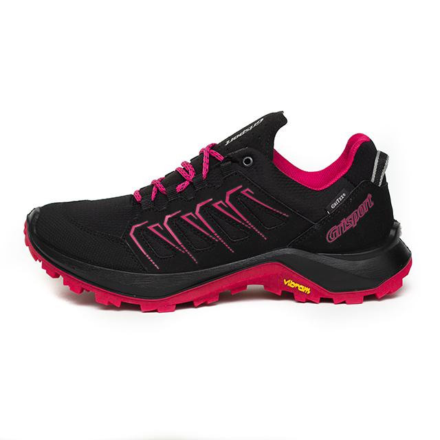 Pantofi grisport bavenitee negru - metallic rose/black