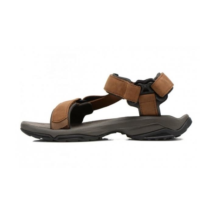 Sandale Teva Terra Fi Lite Leather Men Maro - Brown - 2 | YEO