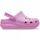 Saboți Classic Crocs Cutie Clog Kids Culoare Roz - Taffy Pink