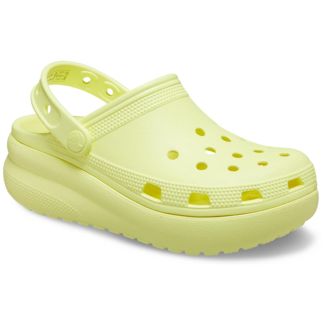 Saboți Classic Crocs Cutie Clog Kids Verde - Sulphur - 1 | YEO