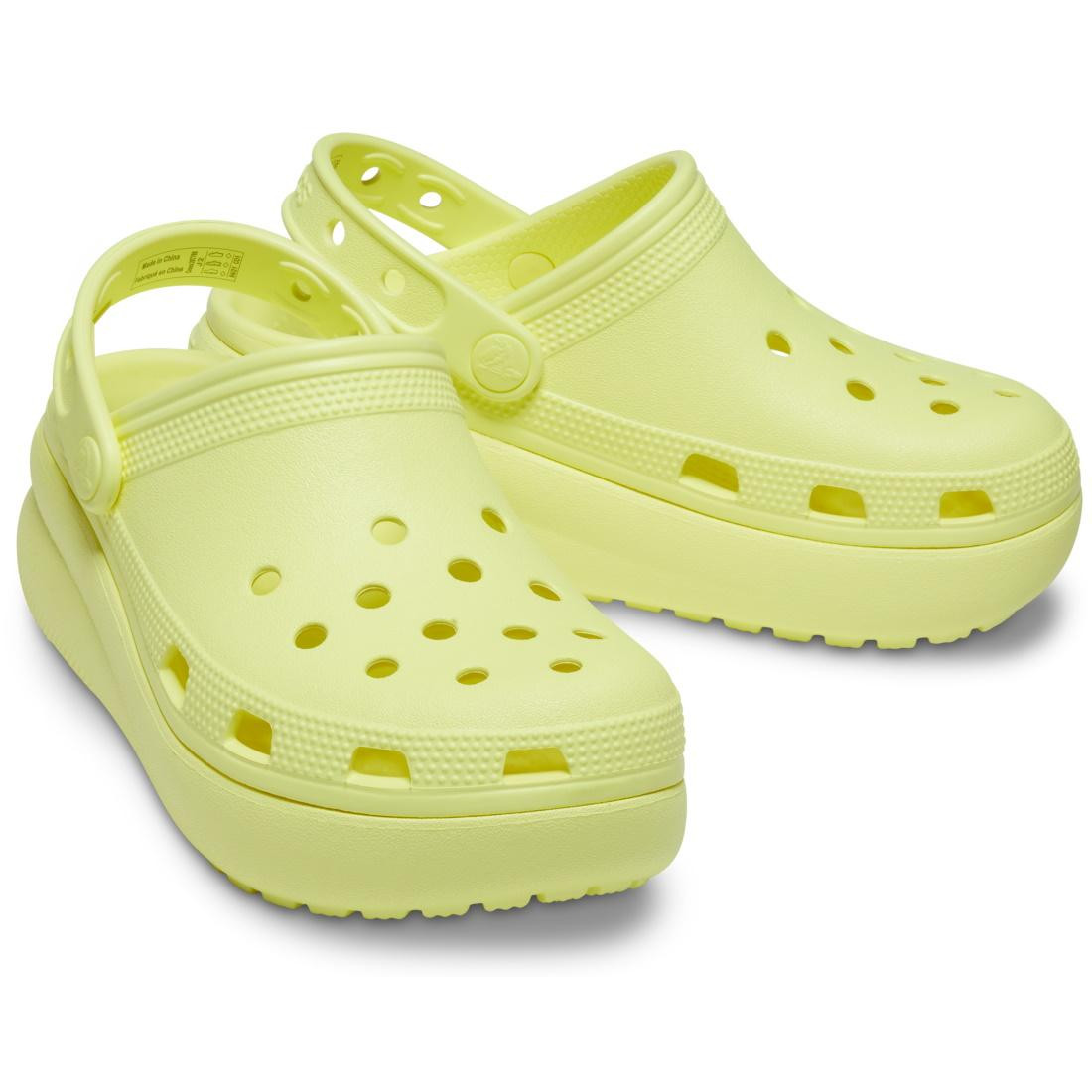 Saboți Classic Crocs Cutie Clog Kids Verde - Sulphur