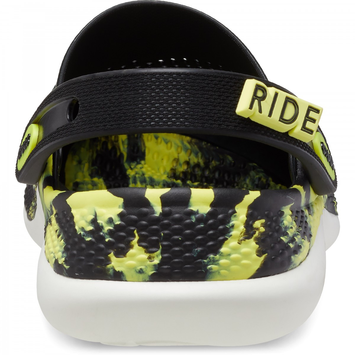 Saboti Crocs LiteRide 360 Marbled Clog Negru - Black/Citrus - 5 | YEO