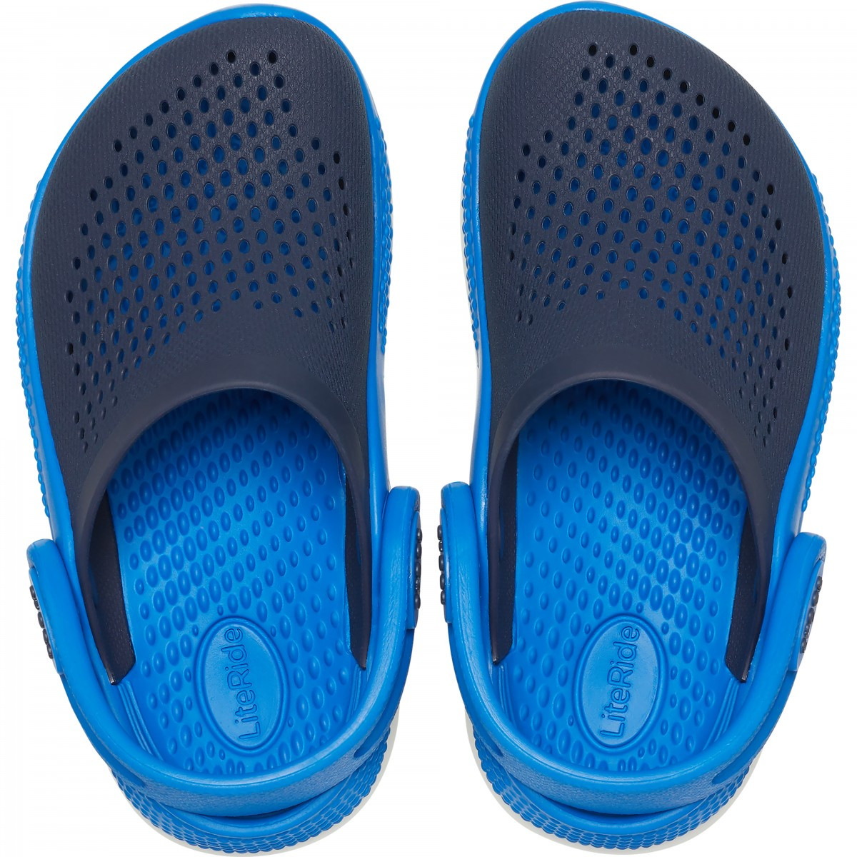 Saboți Crocs LiteRide 360 Clog Toddlers Albastru - Navy/Bright Cobalt - 4 | YEO