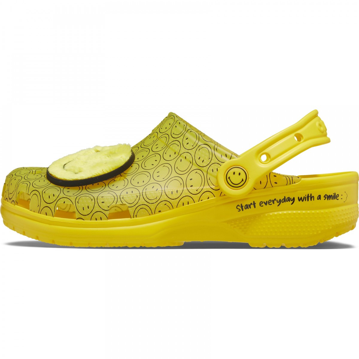 Saboti Crocs Classic Translucent Smiley Clog Multicolor - Multi - 1 | YEO