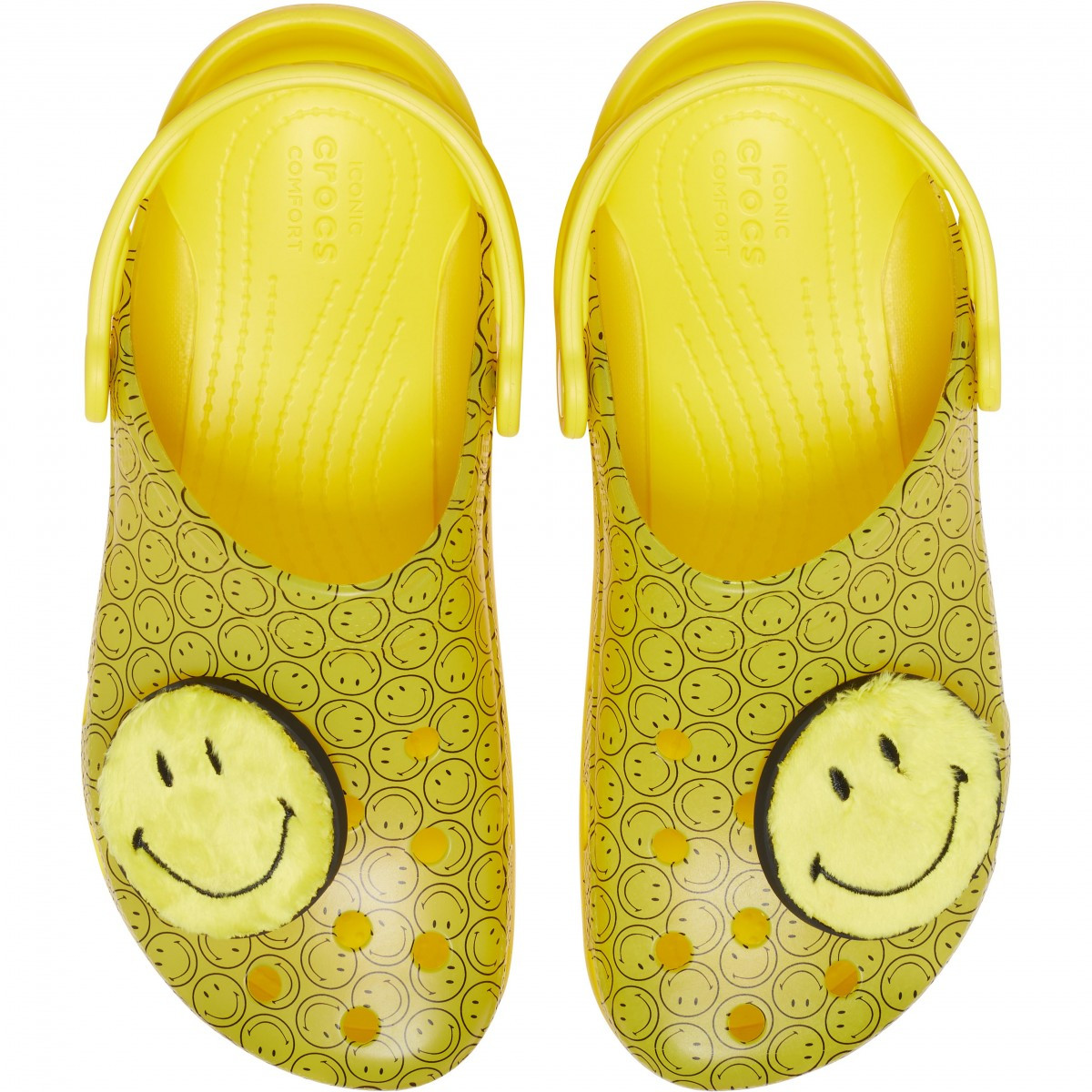 Saboti Crocs Classic Translucent Smiley Clog Multicolor - Multi - 3 | YEO