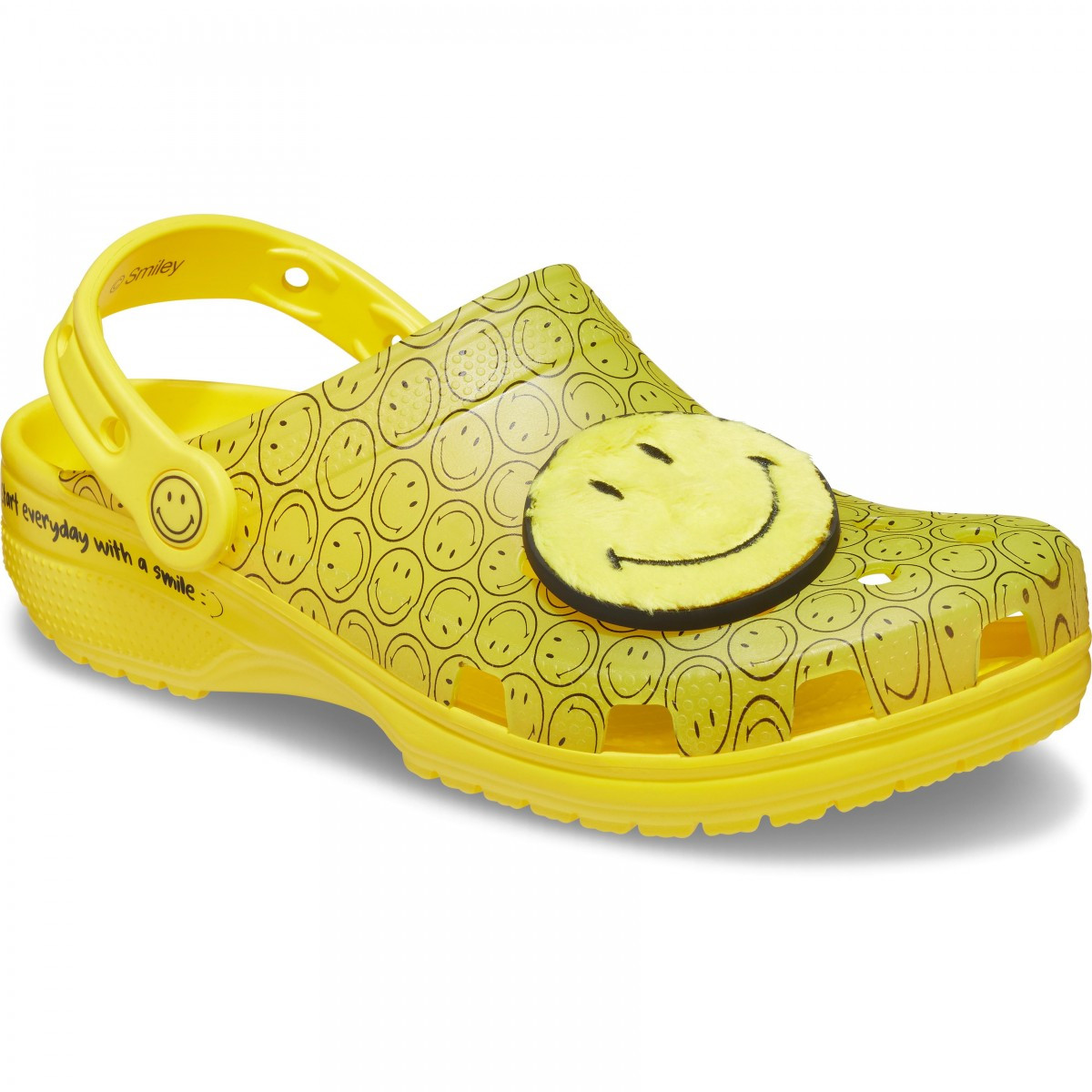 Saboti Crocs Classic Translucent Smiley Clog Multicolor - Multi - 5 | YEO