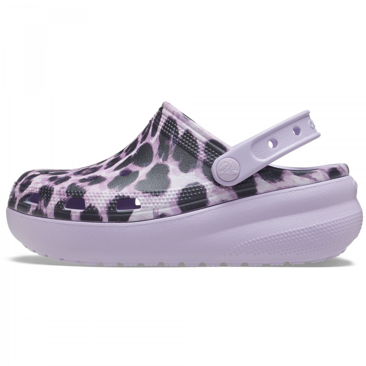 Saboți Classic Crocs Animal Cutie Clog Kids Maro - Leopard - 2 | YEO