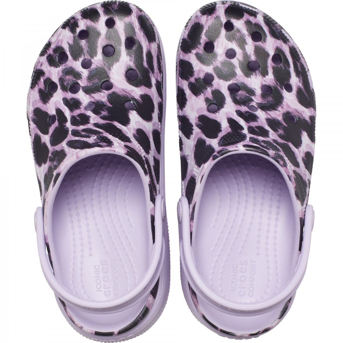 Saboți Classic Crocs Animal Cutie Clog Kids Maro - Leopard - 4 | YEO
