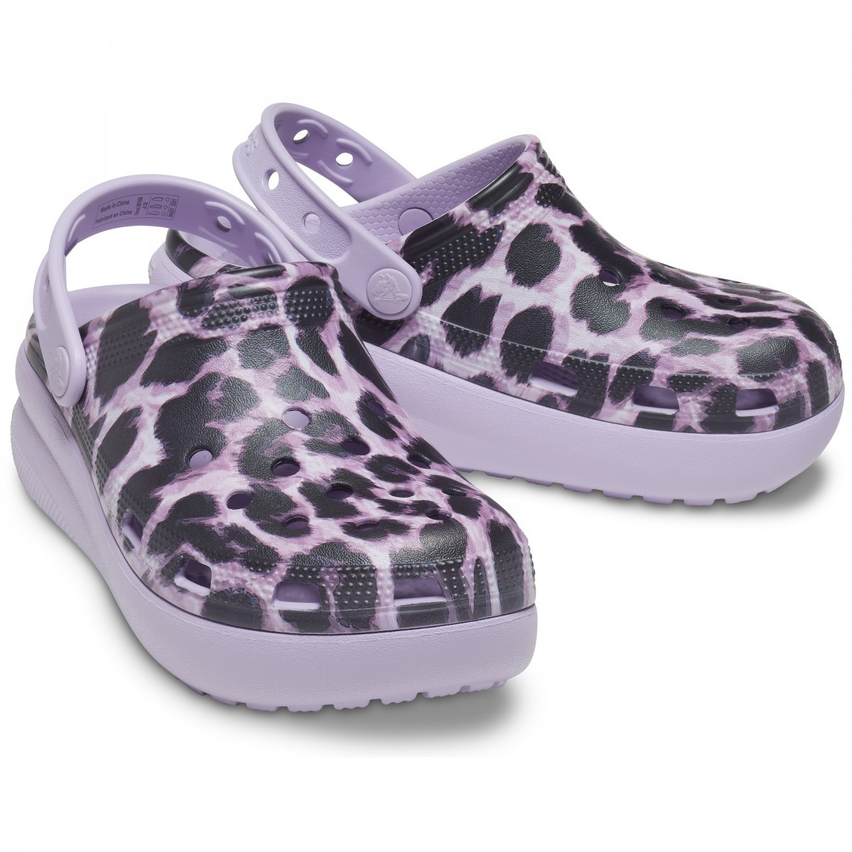 Saboți Classic Crocs Animal Cutie Clog Kids Maro - Leopard - 5 | YEO